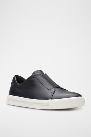 Slip-on en cuir Un - Noir