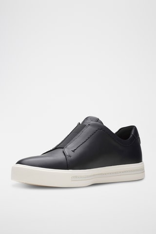 Slip-on en cuir Un - Noir