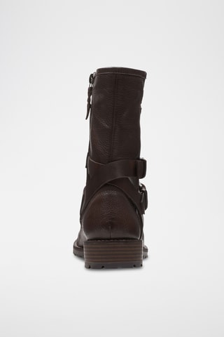 Bottines en cuir Clarkwell - Marron