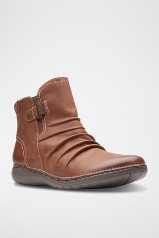 Bottines en cuir Un - Marron