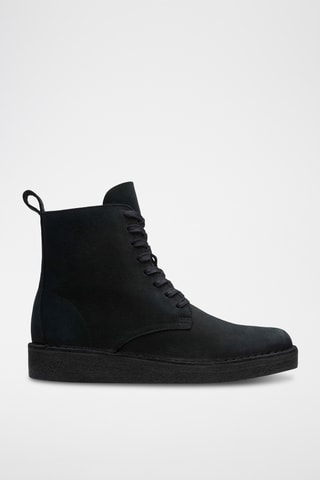 Bottines en nubuck Desert - Noir