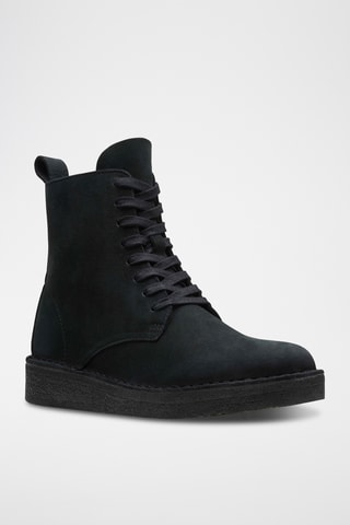 Bottines en nubuck Desert - Noir