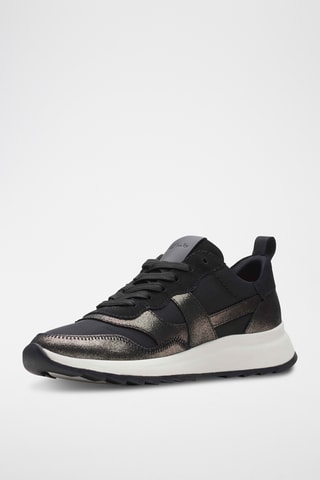 Baskets en cuir DashLite - Noir