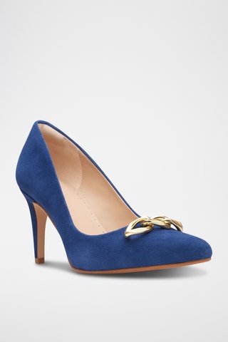 Escarpins en nubuck Laina85 - Bleu roi