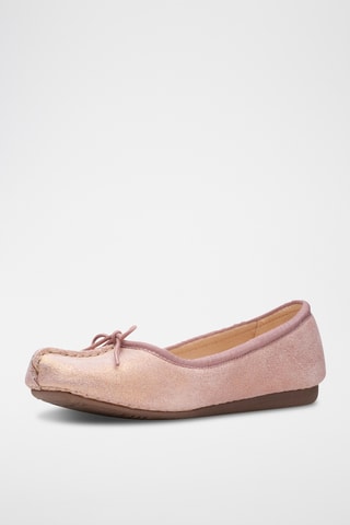 Ballerines en nubuck Freckle - Rose