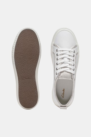 Baskets en cuir Roxby - Blanc