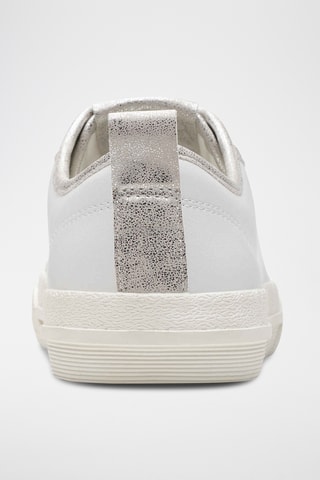 Baskets en cuir Roxby - Blanc
