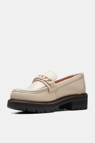 Mocassins en cuir Orianna - Ivoire