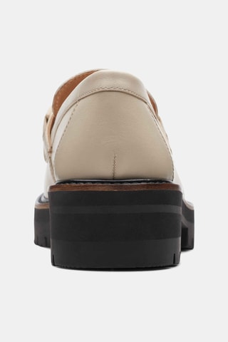 Mocassins en cuir Orianna - Ivoire