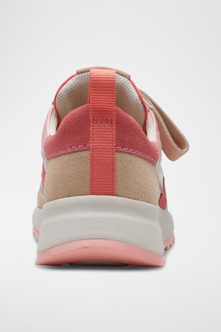 Baskets en cuir DashLite - Rose