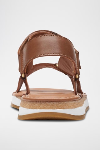 Sandales en cuir CraftSun - Marron