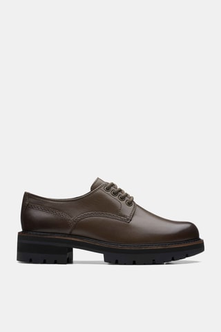 Derbys en cuir Orianna - Marron