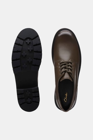 Derbys en cuir Orianna - Marron