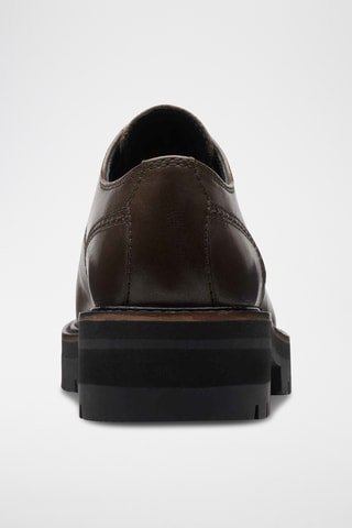 Derbys en cuir Orianna - Marron