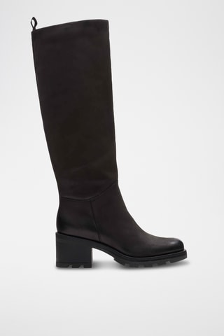 Bottes en nubuck Odollo - Noir