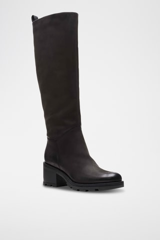 Bottes en nubuck Odollo - Noir