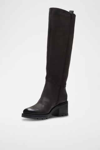 Bottes en nubuck Odollo - Noir