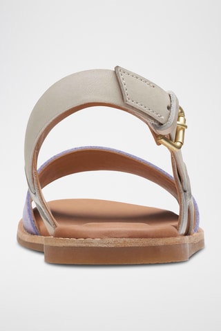 Sandales en cuir Karsea - Mauve