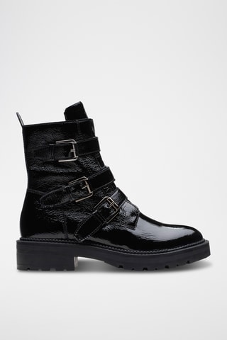 Bottines en cuir Anzino - Noir
