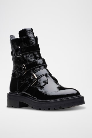 Bottines en cuir Anzino - Noir