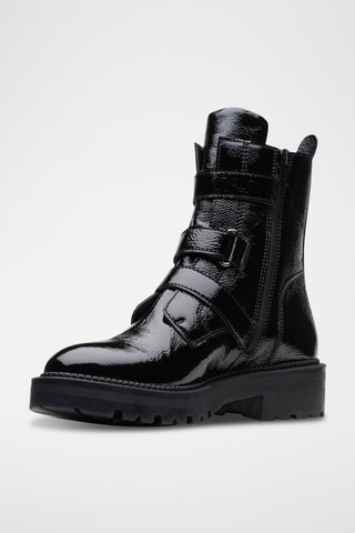 Bottines en cuir Anzino - Noir