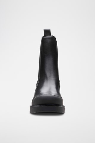Bottines Chelsea en cuir Aprilla - Noir