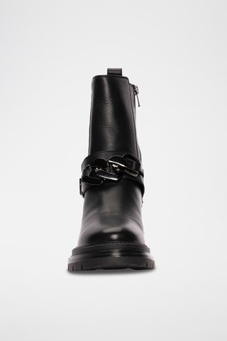 Bottines en cuir Zibab - Noir