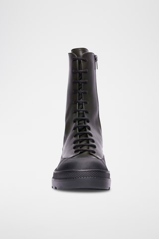 Bottines en cuir Aprilla - Kaki
