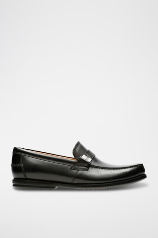 Mocassins en cuir Un - Noir