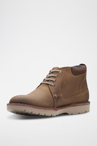 Boots en cuir Vargo - Marron