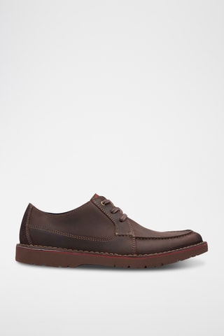 Derbys en cuir Vargo - Marron foncé