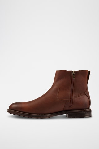 Bottines en cuir Foxwell - Marron