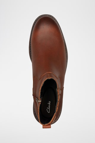 Bottines en cuir Foxwell - Marron