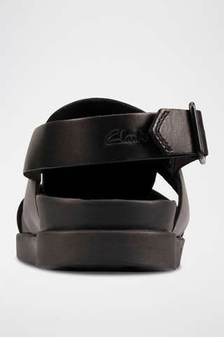 Sandales en cuir Sunder - Noir
