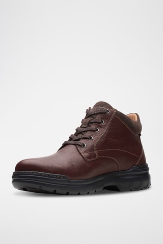 Boots en cuir Rockie2 - Bordeaux