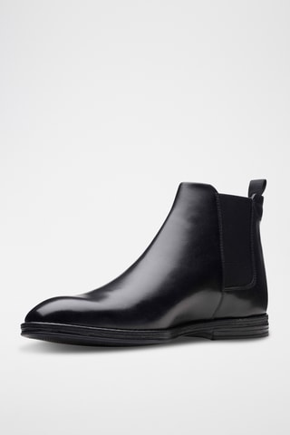 Bottines Chelsea en cuir CitiStride - Noir