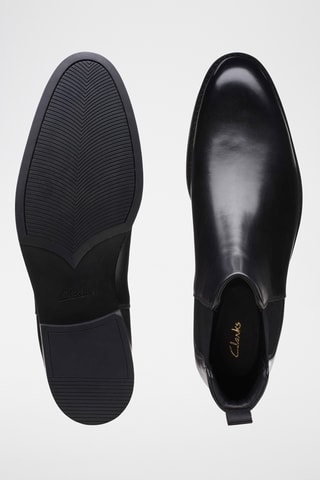 Bottines Chelsea en cuir CitiStride - Noir