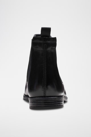 Bottines Chelsea en cuir CitiStride - Noir