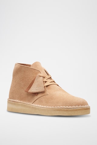 Boots en nubuck Desert - Beige clair