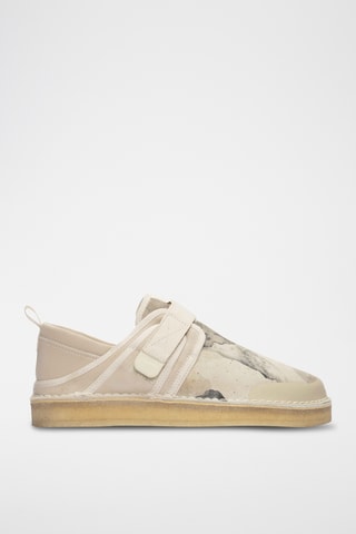 Baskets en nubuck Trek - Beige clair
