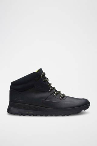 Boots en cuir ATL - Noir