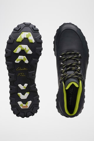 Boots en cuir ATL - Noir