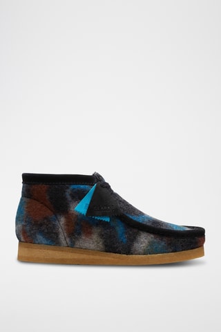 Bottines tie and dye Wallabee Wallabee - Noir