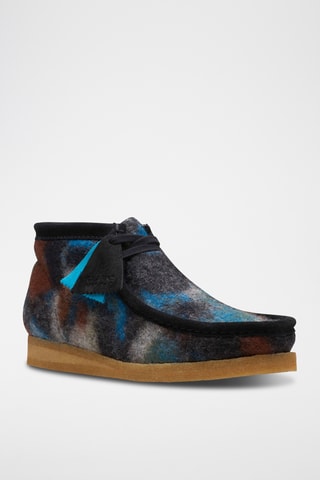 Bottines tie and dye Wallabee Wallabee - Noir