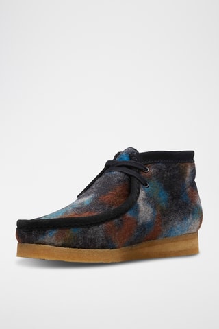 Bottines tie and dye Wallabee Wallabee - Noir