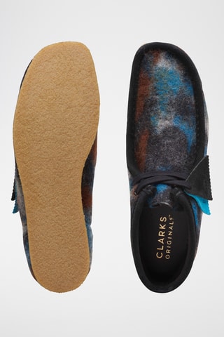 Bottines tie and dye Wallabee Wallabee - Noir