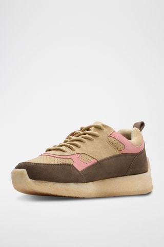 Baskets en nubuck Lockhill - Marron