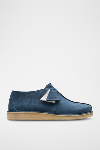 Derbys en nubuck Desert - Bleu marine