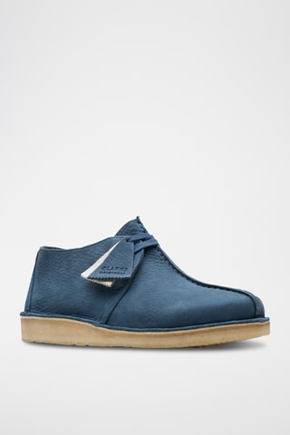 Derbys en nubuck Desert - Bleu marine