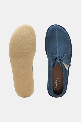 Derbys en nubuck Desert - Bleu marine
